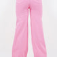 Wide Leg Jean in Bubblegum Pink Jeans