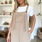 Double Take Textured Shortalls Plus Size Shortalls