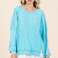 Mittoshop Mineral Wash Waffle Long Sleeve Sweatshirt Sweatshirts
