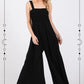 SAGE+FIG Smocked Flowy Wide Leg Jumpsuit