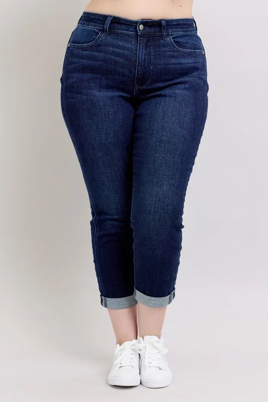 Judy Blue Full Size High Waist Boyfriend Jeans Jeans