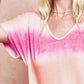 BiBi Tiedye Printed Hacci Knit Top Tops