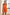ADORA Wide Leg Overall Romper ORANGE Shortalls