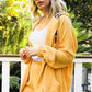 And The Why Hidden Leopard Knit Hoodie Top and Shorts Set Outfit Sets