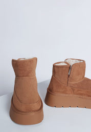 Holias Chunky Heeled Snow Boots | Boots Daverri Fashions