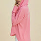 Double Take Full Size High-Low Dropped Shoulder Long Sleeve Hoodie - DAVERRI FASHIONS