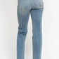 Judy Blue Full Size High Waist Distressed Dad Jean Jeans