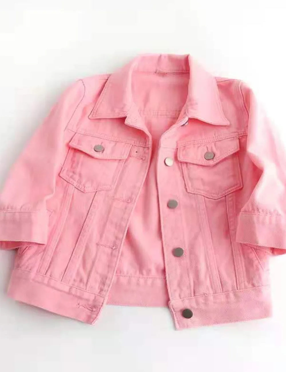 Full Size Cropped Denim Jacket Plus Size | Jackets Daverri Fashions