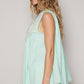 POL Embroidered Pearls Open Front Sleeveless Cardigan Cardigans