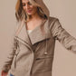 BiBi Textured Woven Rider Jacket - DAVERRI FASHIONS
