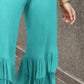 Heimish Full Size Ruffled High Waist Wide Leg Pants Plus Size Pants