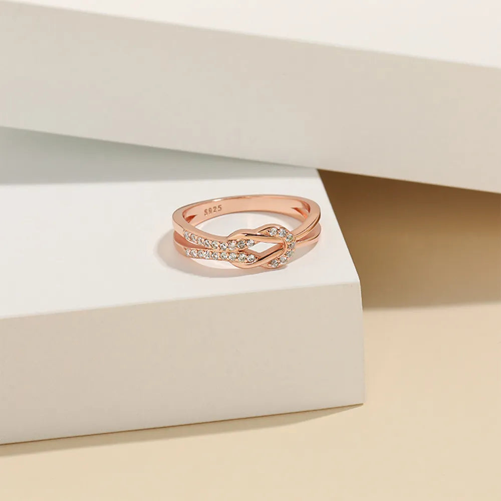 Zircon 925 Sterling Silver Ring | Rings Daverri Fashions