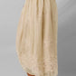 Embroidered Mesh Overlay Flowy Midi Skirt - DAVERRI FASHIONS