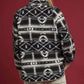 Umgee Aztec Print Sherpa Pullover - DAVERRI FASHIONS
