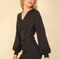 VERY J Ruched Detail Bodycon Mini Dress Mini Dresses