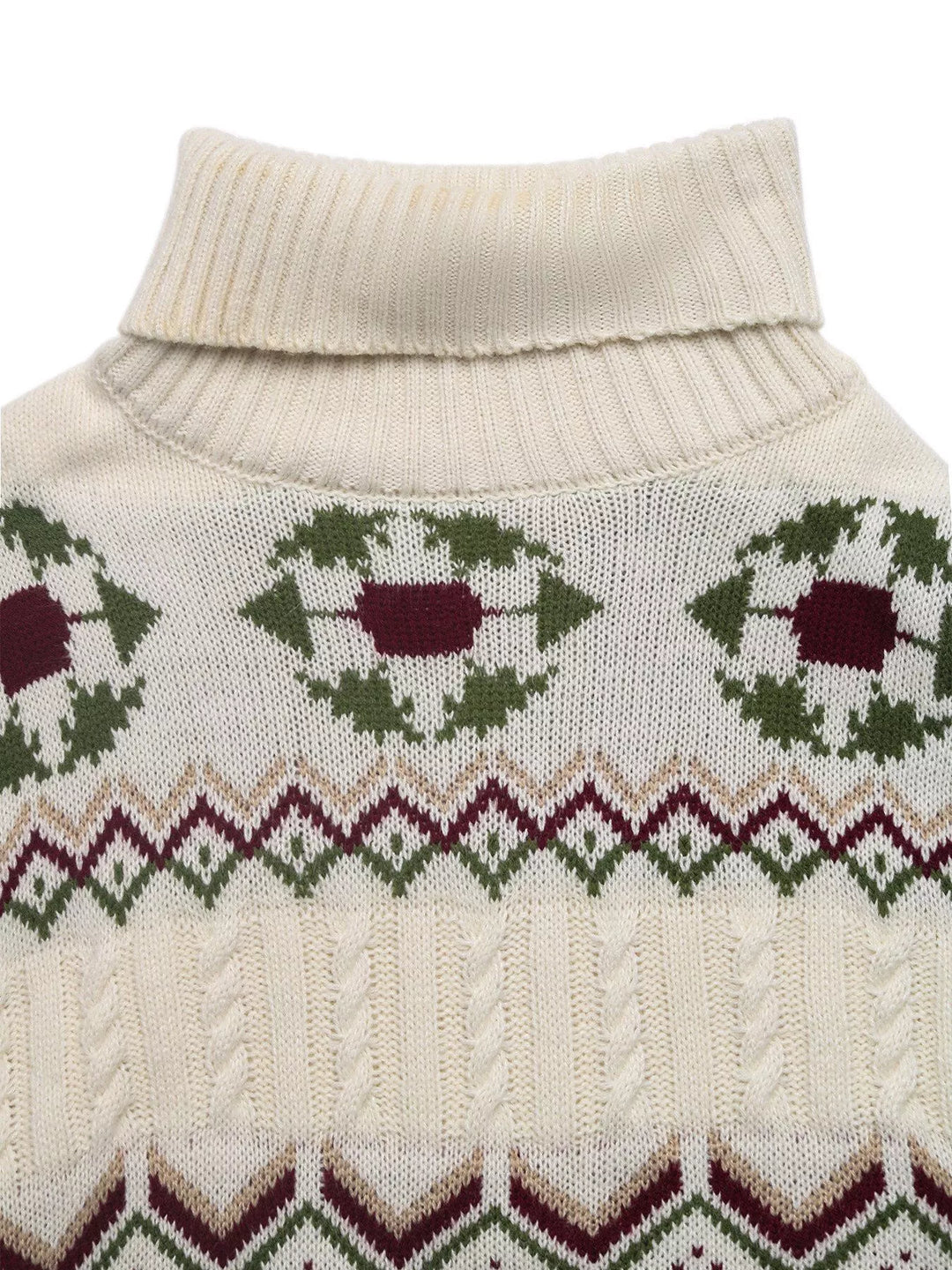 Cable Knit Turtleneck Sweater | Sweaters Daverri Fashions