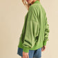 Aemi + Co Snap Down Drop Shoulder Brushed Jacket Jackets