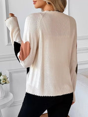 Heart Pattern Button-Up Cardigan | Cardigans Daverri Fashions