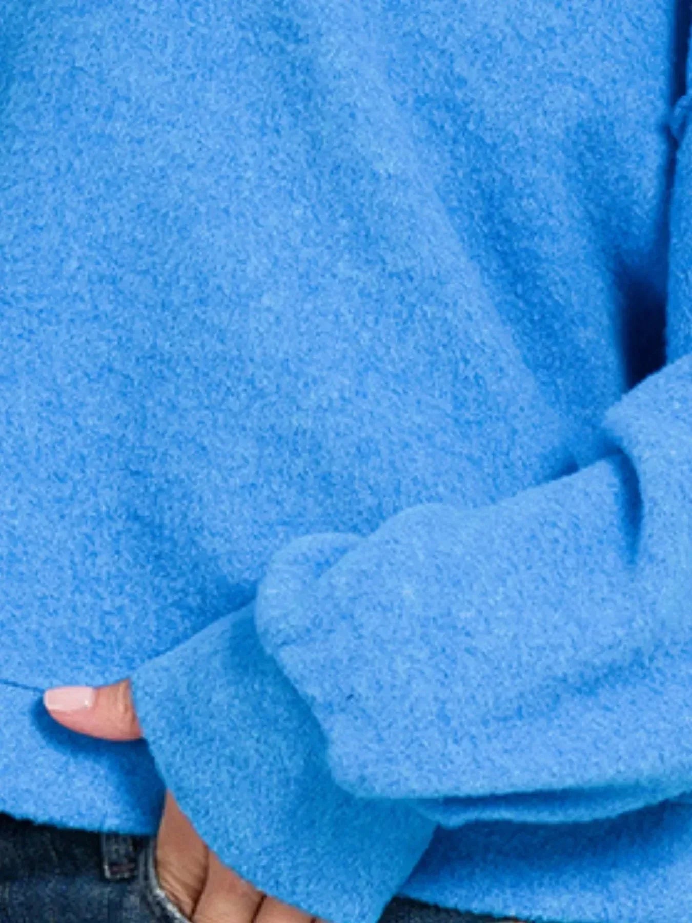 Zenana Brushed Melange Hacci Cropped Sweater - DAVERRI FASHIONS