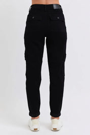 Judy Blue Full Size High Waist Cargo Cuffed Jogger | Jeans Daverri Fashions