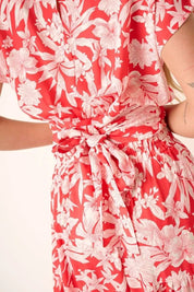 Mittoshop Tropical Print Top and Skirt Set | Outfit Sets Daverri Fashions