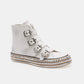 Multi-Buckle Straps Studded Platform Sneakers SNEAKERS