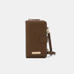Nicole Lee USA 2 Piece Phone Case Crossbody Wallet Bronze One Size Wallets