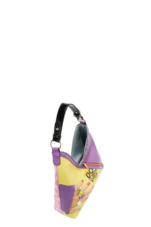 Nail Polish Hobo Bag - DAVERRI FASHIONS