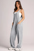 Lovelet V-Neck Wide Strap Overalls - DAVERRI FASHIONS