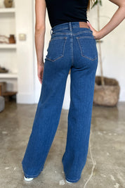 Judy Blue Full Size High Rise Straight Jeans | Daverri Fashions