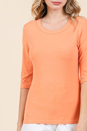 Mittoshop Round Neck Half Sleeve T-Shirt