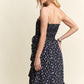 ADORA Smocked Floral Tube Dress with Pockets Knee Length Dresses