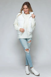 Snobbish Fine Fur Lining Quilted Vest | Vest Jackets Daverri Fashions