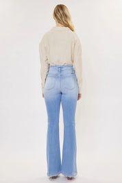 Kancan Curvy High Rise Flare Jeans | Jeans Daverri Fashions