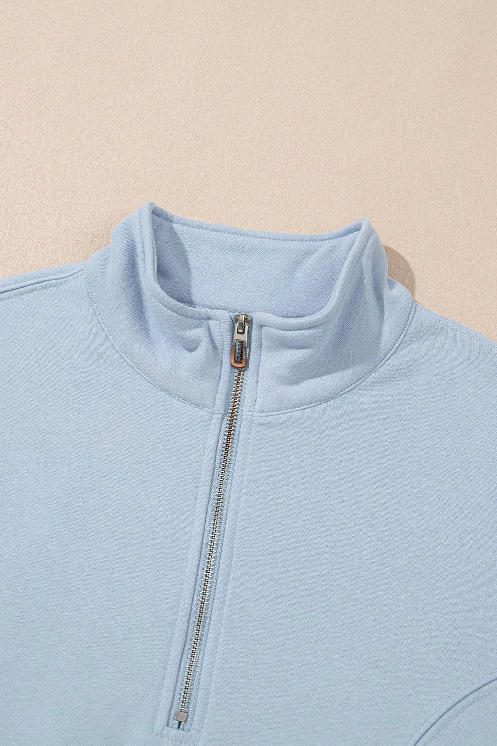 Half Zip Long Sleeve Top and Joggers Set | Loungewear Sets Daverri Fashions
