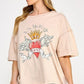 SAGE+FIG Love-Inpired Graphic Oversized T-Shirt - DAVERRI FASHIONS