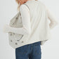 Aemi + Co Heart Rivet Detail Suede Vest Coat Vests