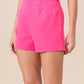 BiBi Pink Bandless Tailored Shorts Shorts