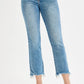 RISEN Full Size High Rise Crop Straight Slim Jeans Plus Size Jeans