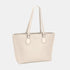 David Jones PU Leather Tote Bag Creamy White One Size