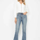 Judy Blue Full Size Tummy Control Back Embroidered Pocketed Bootcut Jeans Plus Size