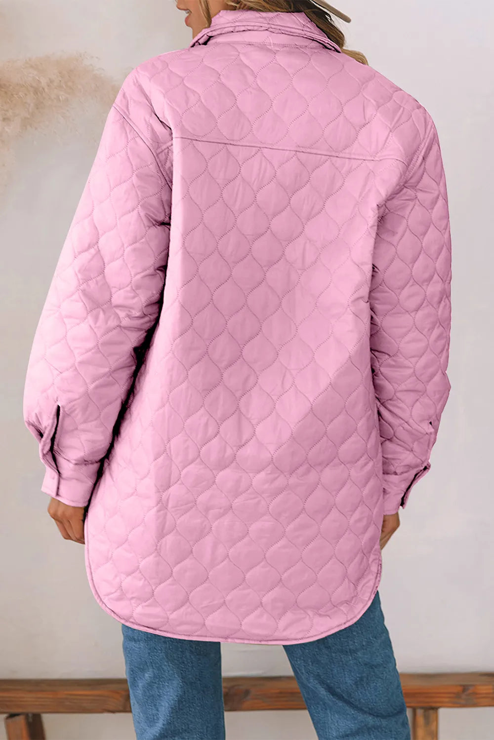 Snap Down Collared Winter Coat | Coats Daverri Fashions