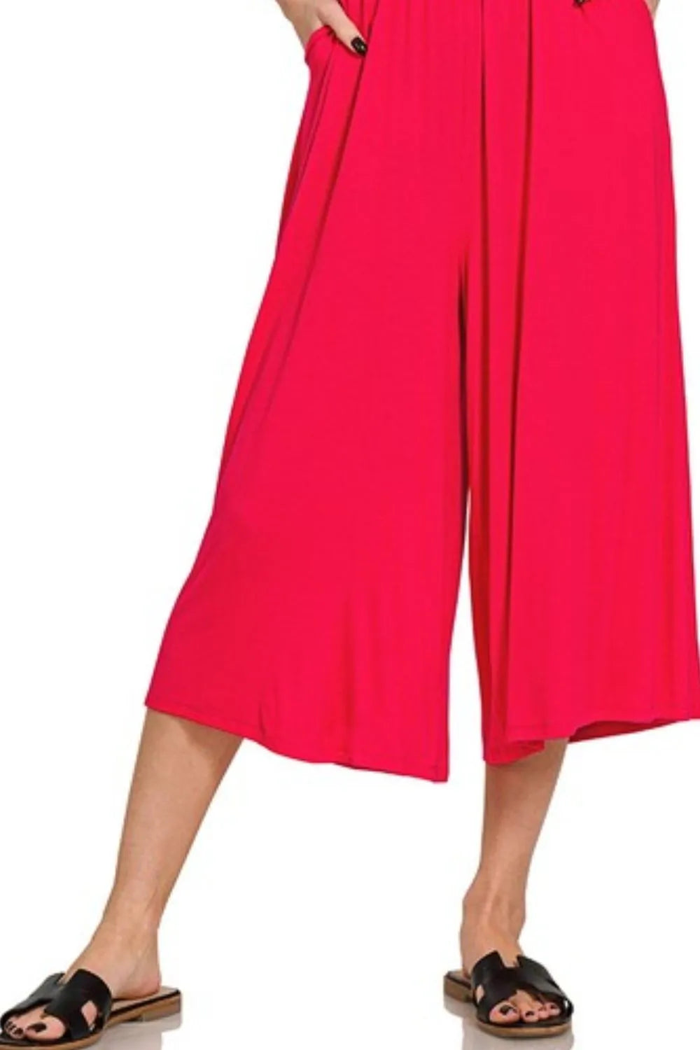 Zenana Double Layered Strapless Tube Top Jumpsuit Jumpsuits