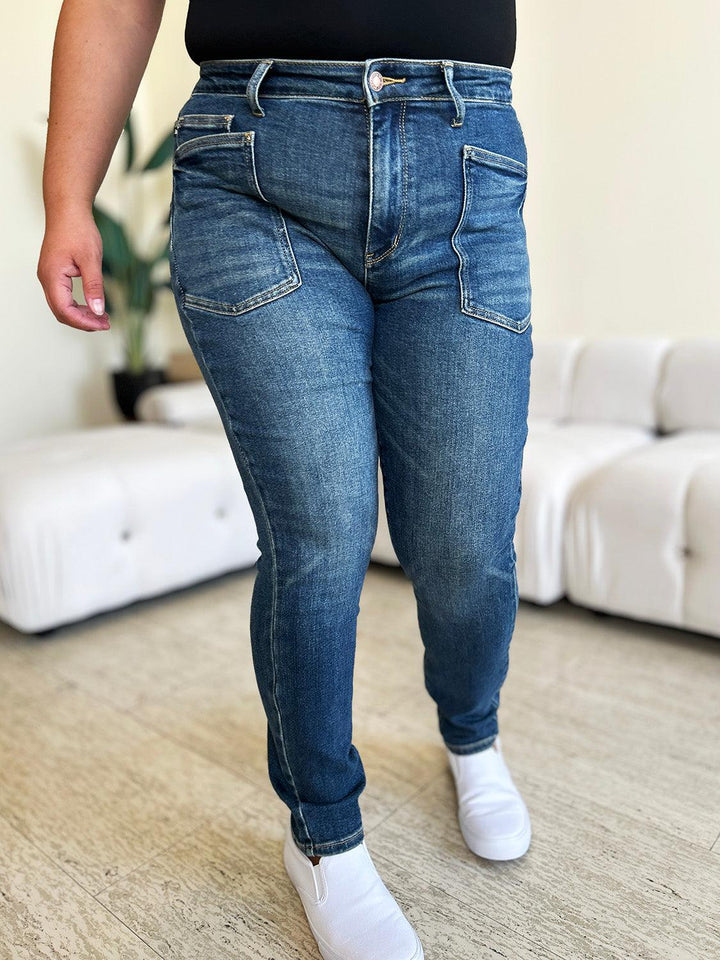 Judy Blue High Waist Skinny Jeans Dark Jeans