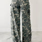 Camo Print Wide Leg Cargo Jeans - DAVERRI FASHIONS