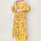 HYFVE Floral Puff Sleeve Tiered Dress Maxi Dresses