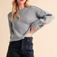Regina Sweater HEATHER GRAY S