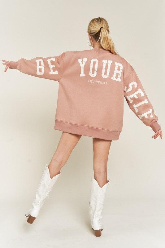 Be Yourself Plus Size Sweatshirt Sweatshirts