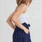 Cotton Bleu by Nu Label Buckle Belt Cotton Linen Shorts Shorts