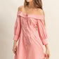 HYFVE Button Down Spaghetti Strap Mini Dress with Pockets Mini Dresses